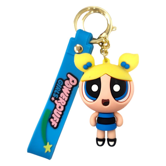 Powerpuff Girl Kids Key Chain Keyring